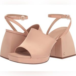 9 CIRCUS NY BY SAM EDELMAN Women's Miranda Platform Sandal Like New Open Toe